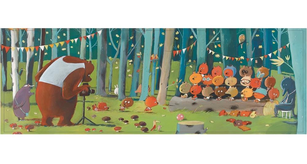 DJECO PUZZLE GALLERY - AMICI DEL BOSCO 100PZ DJ07636