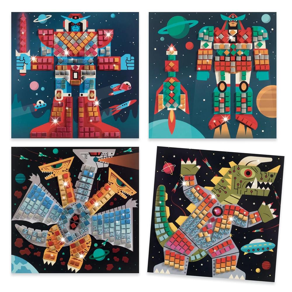 DJECO SPACE BATTLE - SET MOSAICO DJ09424