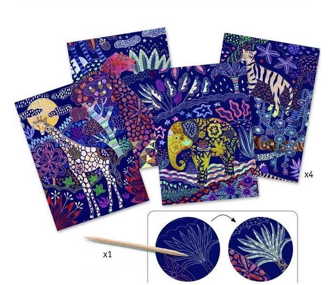 DJECO NATURA RIGOGLIOSA - CARTES A GRATTER DJ09728