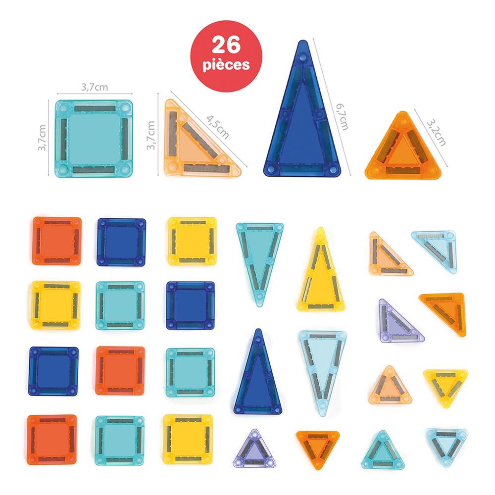 LUDI MINI PANNELLI MAGNETICI MULTICOLORI 50056 LUDI MINI PANNELLI MAGNETICI MULTICOLORI 50056