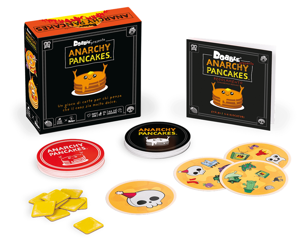 ASMODEE DOBBLE ANARCHY PANCAKES