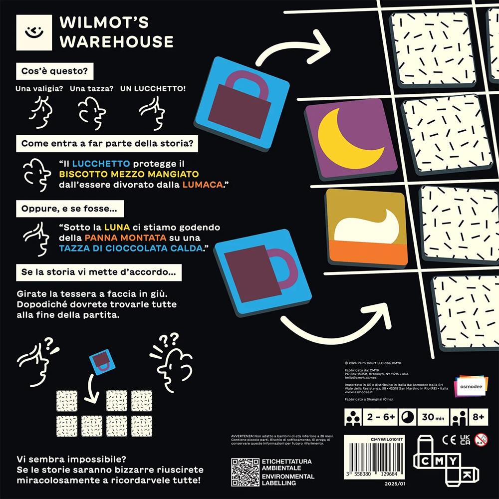 ASMODEE WILMOT’S WAREHOUSE