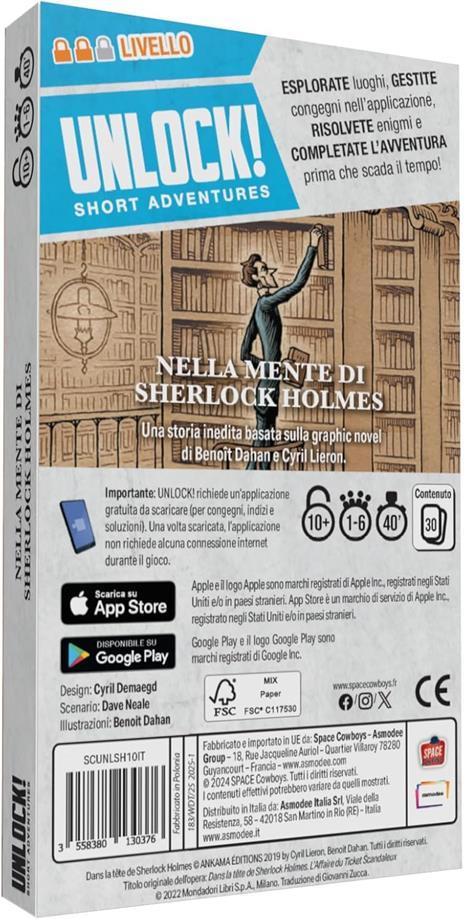 ASMODEE UNLOCK! SA - NELLA MENTE DI SHERLOCK HOLMES 9534