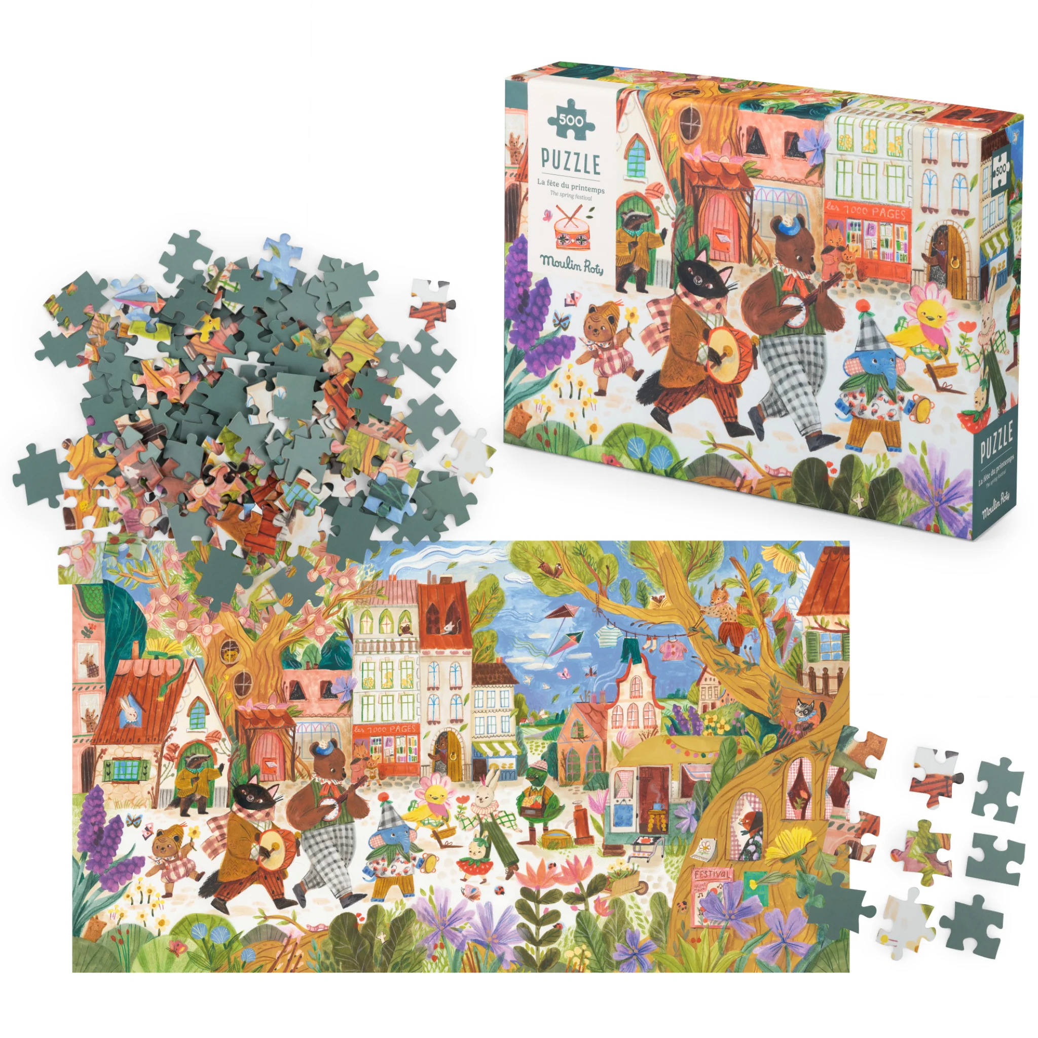 MOULIN ROTY PUZZLE 500 PEZZI LES MINOUCHKAS 681441