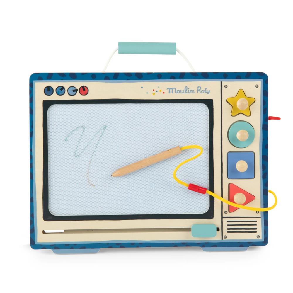 MOULIN ROTY LAVAGNA MAGICA IN LEGNO - TV 684085