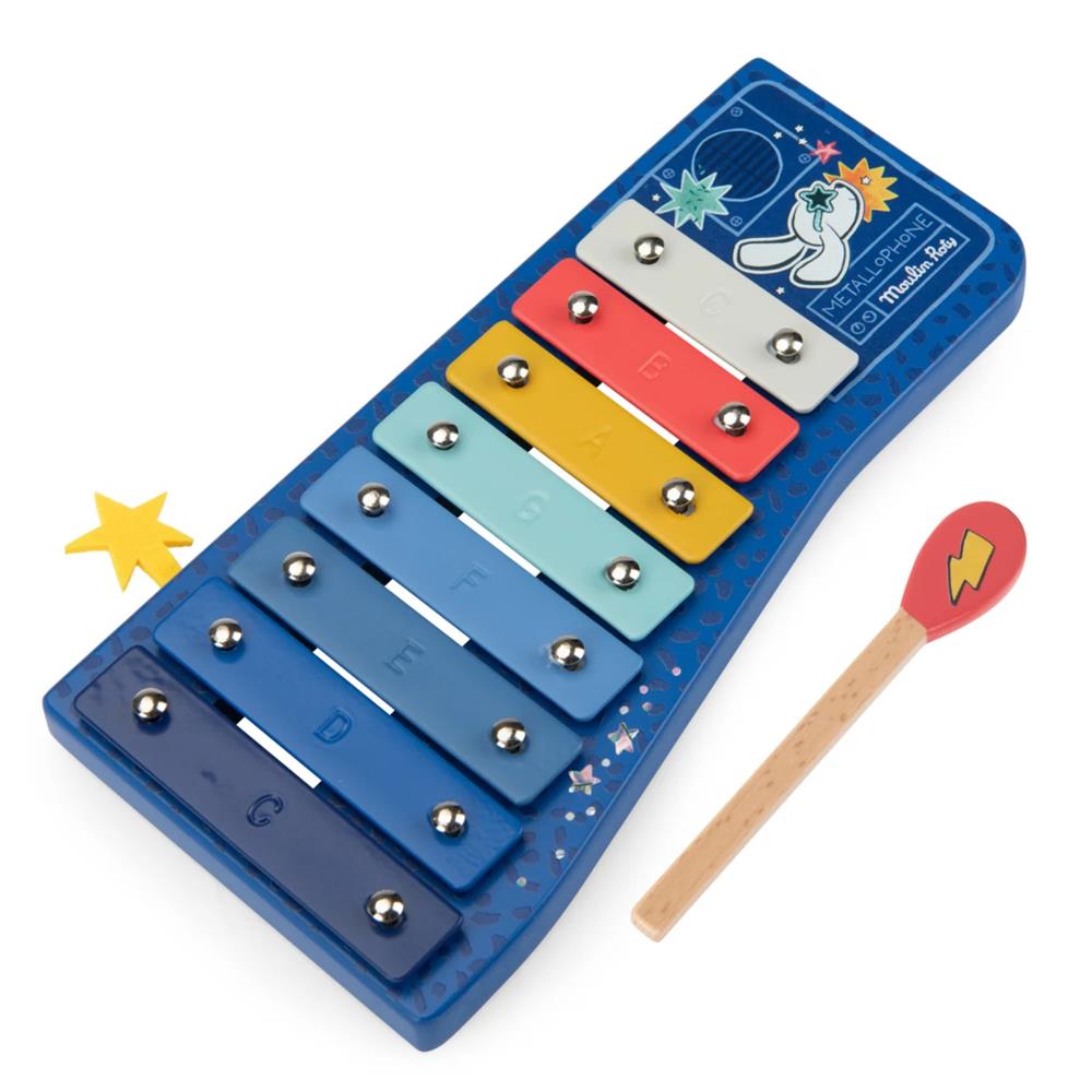 MOULIN ROTY METALLOFONO IN LEGNO - PUCE E PILOU 684091