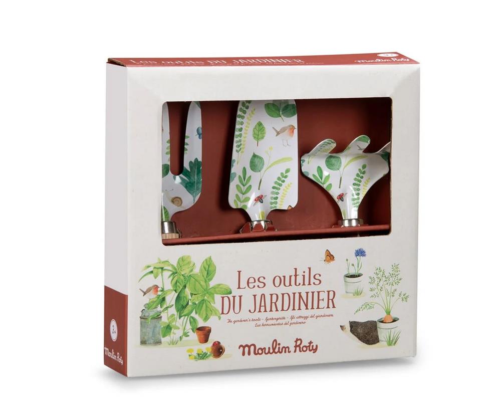 MOULIN ROTY GLI ATTREZZI DEL GIARDINIERE - SET 3 PEZZI 712397