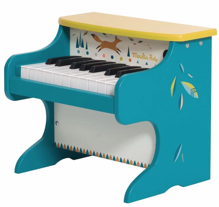 MOULIN ROTY PIANOFORTE ELETTRONICO IN LEGNO LE VOYAGE D'OLGA 714116