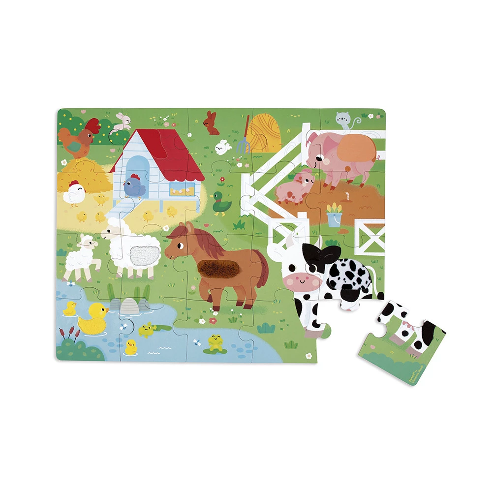 JANOD PUZZLE TATTILE FATTORIA J02491