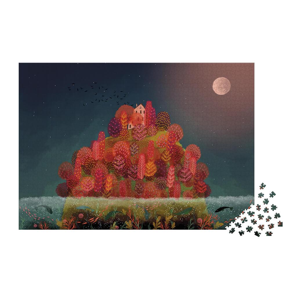 JANOD PUZZLE AUTUNNO ROSSO 2000 PEZZI J02518