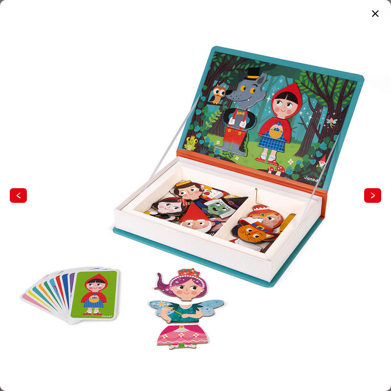 JANOD MAGNÉTI'BOOK FIABE - 30 MAGNETI J02588