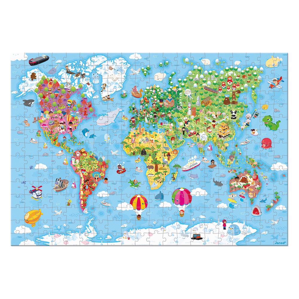 JANOD PUZZLE GIGANTE DEL MONDO 300 PZ J02656