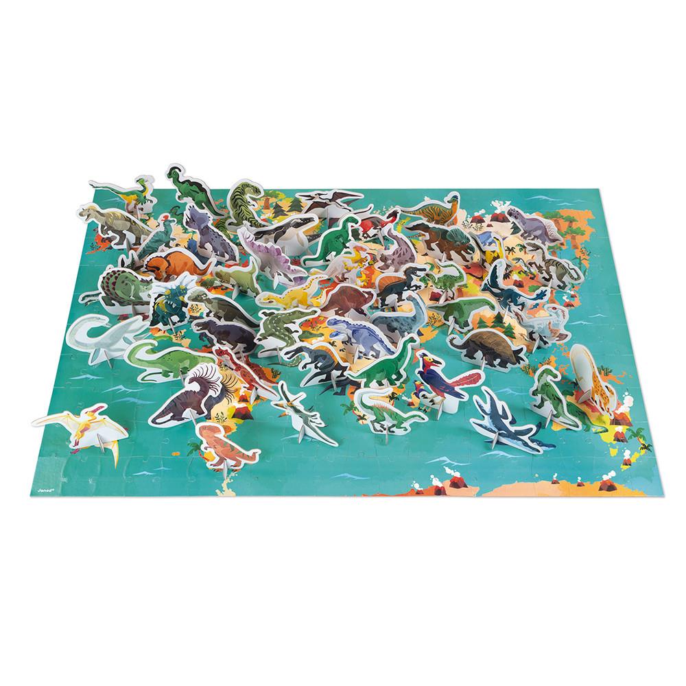 JANOD PUZZLE EDUCATIVO I DINOSAURI 200 PZ J02679