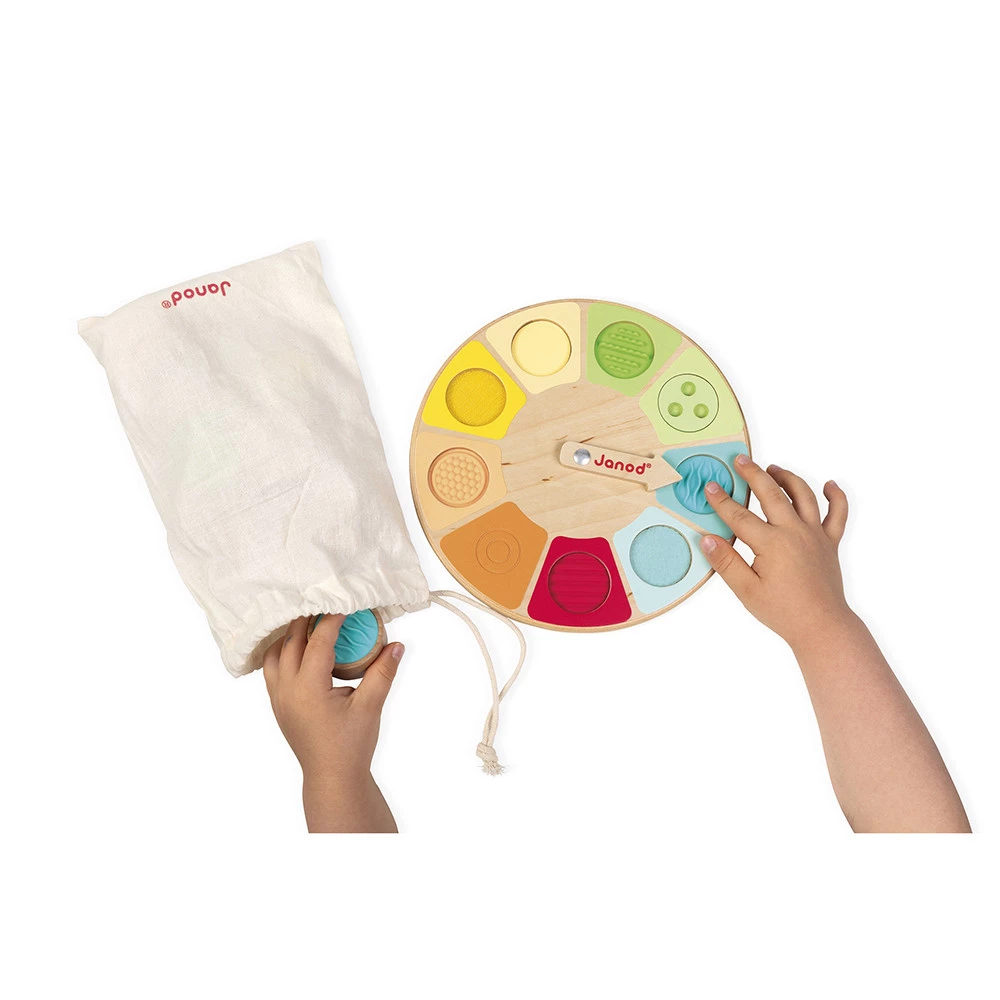 JANOD SENSORIALE - RUOTA MEMO TOUCH J05303 JANOD SENSORIALE - RUOTA MEMO TOUCH J05303