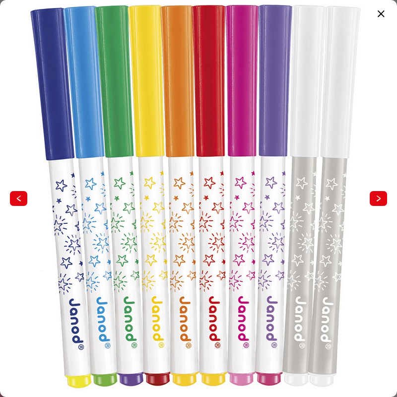 JANOD PENNE MAGICHE IN FELTRO X10 J07413 JANOD PENNE MAGICHE IN FELTRO X10 J07413