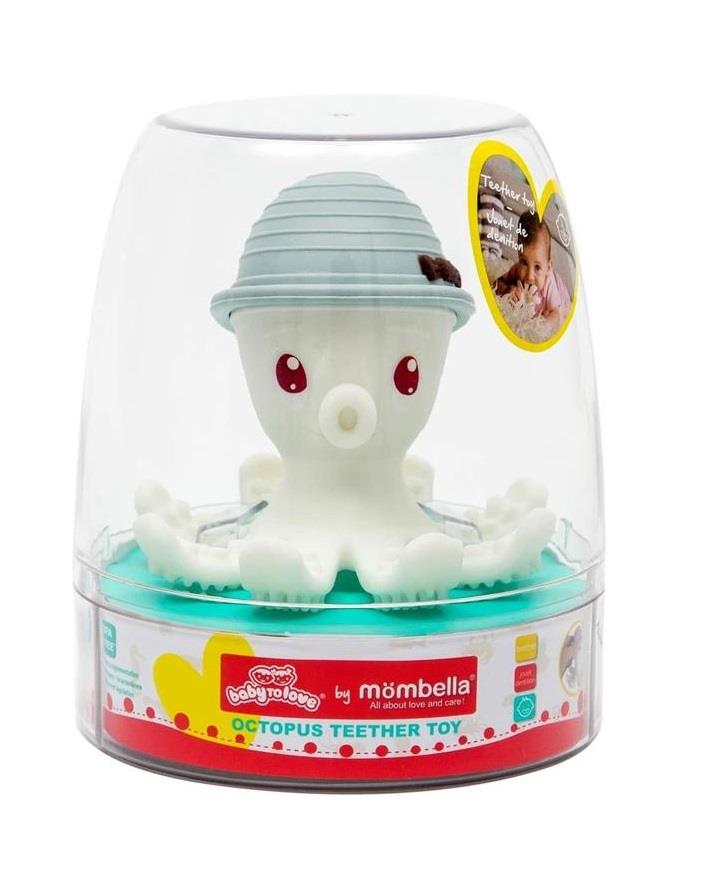 BABY TO LOVE BONNIE IL POLIPO GRIGIO/CELESTE GIOCO PER DENTIZIONE 303587