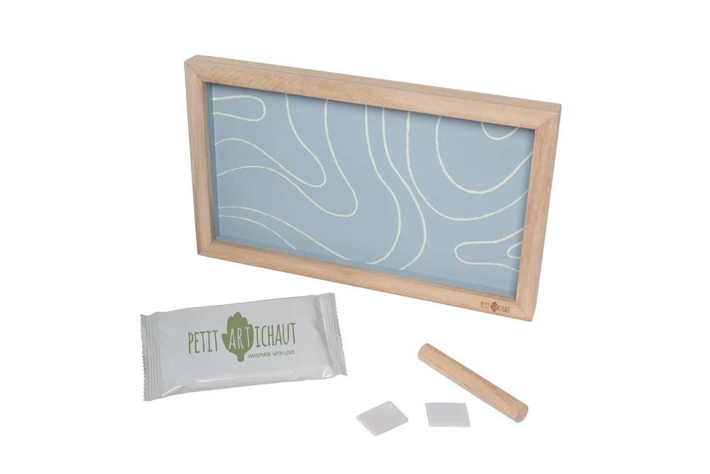 PETIT ARTICHAUT CORNICE 2 IMPRONTE - BLUE ABSTRAIT