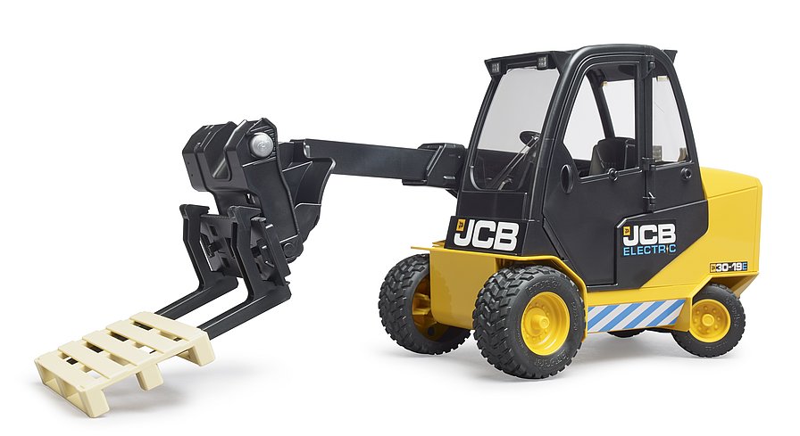 BRUDER JCB MULETTO CON PALLET 02512