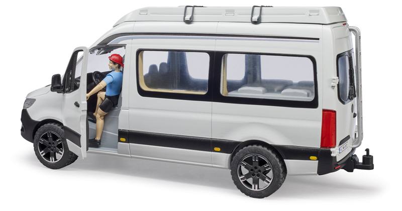 BRUDER MB SPRINTER CAMPER CON GUIDATORE 2672