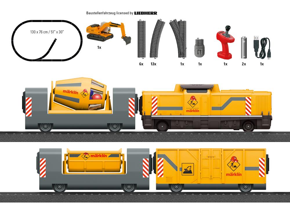 MARKLIN MY WORLD - CONSTRUCTION SITE - STARTER SET 29346