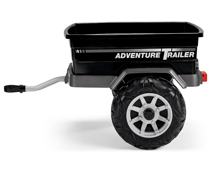 PEG PEREGO RIMORCHIO ADVENTURE TRAILER BLACK IGTR0935 / IGTR0937