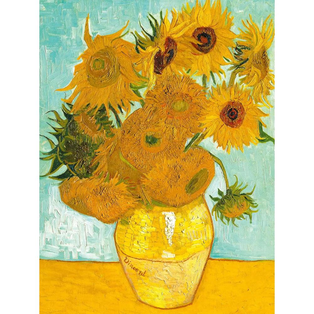 RAVENSBURGER PUZZLE VAN GOGH: VASO CON GIRASOLI 1500 PZ 00078