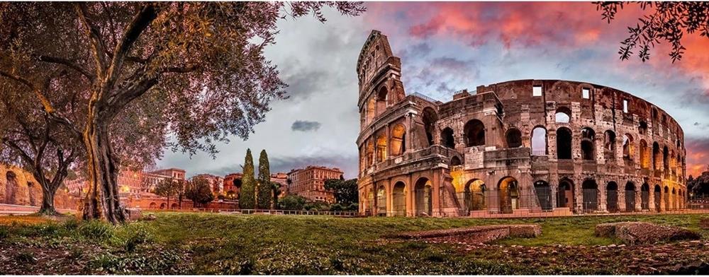 RAVENSBURGER PUZZLE PANORAMA COLOSSEO AL TRAMONTO 1000 PZ 00440