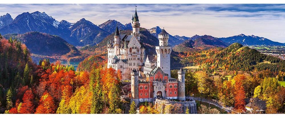 RAVENSBURGER PUZZLE PANORAMA CASTELLO BAVARIA 00445