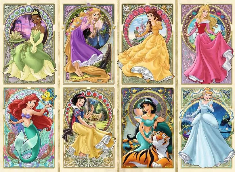 RAVENSBURGER PUZZLE ART NOUVEAU PRINCESS 1000 PZ 00497