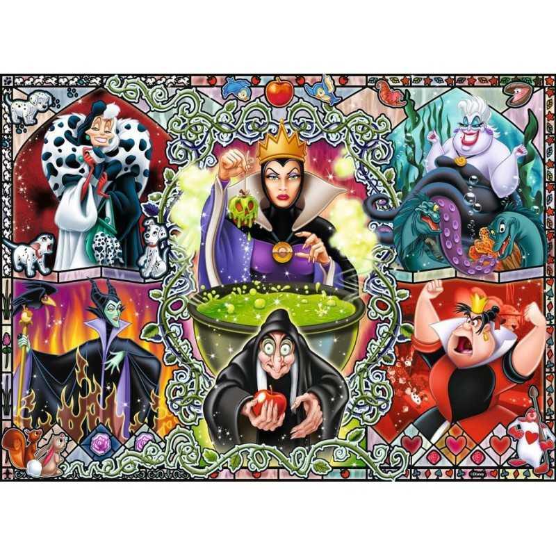 RAVENSBURGER PUZZLE LE CATTIVE DISNEY 1000 PZ 00650