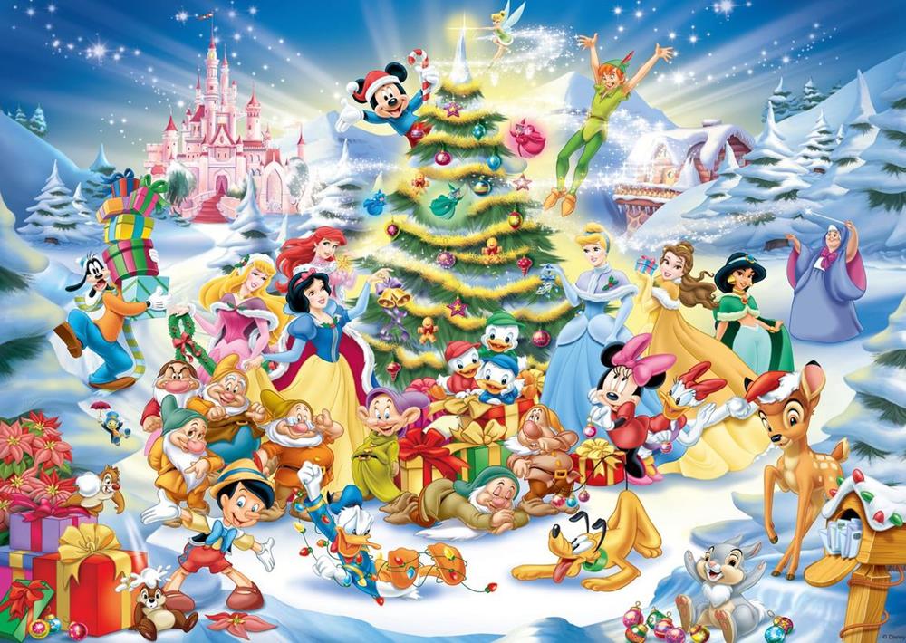 RAVENSBURGER PUZZLE NATALE DISNEY 1000 PZ 00651