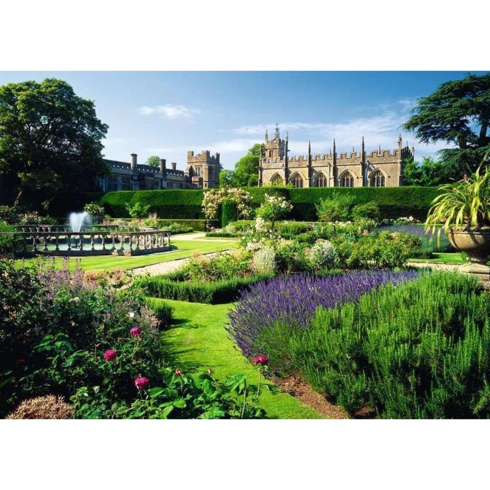 RAVENSBURGER PUZZLE QUEENS GARDEN SUDELEY CASTLE - INGHILTERRA 1000 PZ 00848