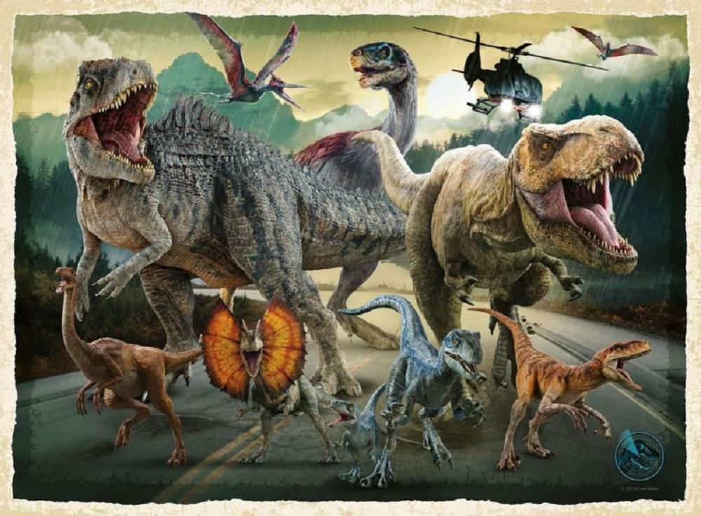 RAVENSBURGER PUZZLE JURASSIC WORLD XXL 200 PZ 01058