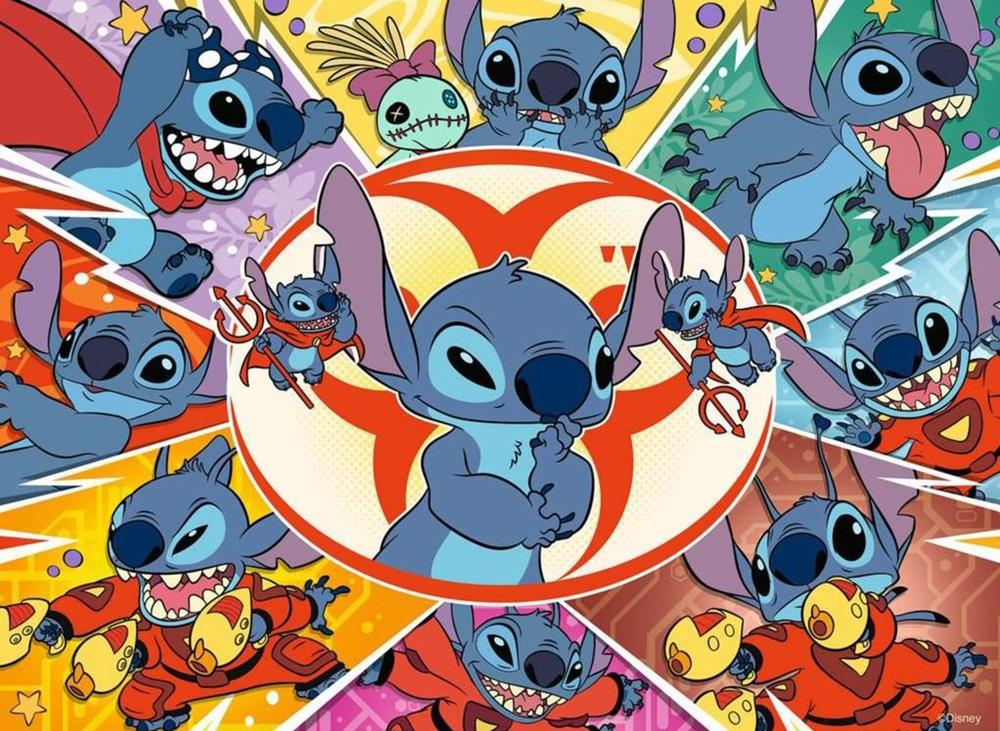 RAVENSBURGER PUZZLE DISNEY STITCH XXL 100 PZ 01071