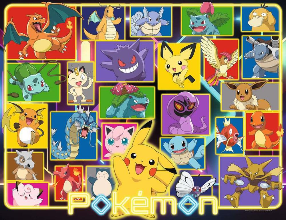 RAVENSBURGER PUZZLE POKÉMON 2000 PZ 01130