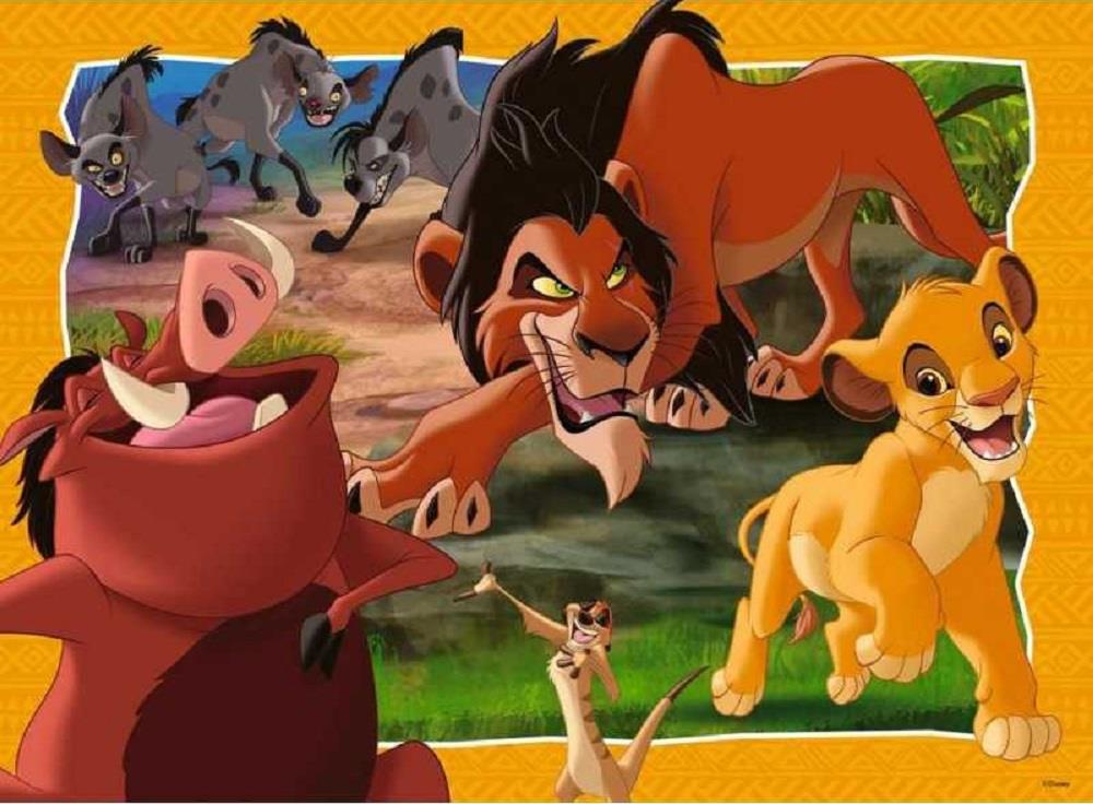 RAVENSBURGER PUZZLE DISNEY IL RE LEONE XXL 200 PZ 01177