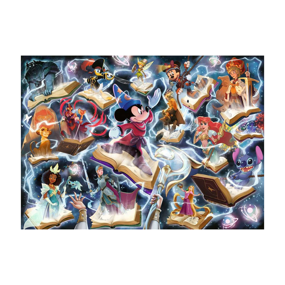RAVENSBURGER PUZZLE DISNEY LORCANA GLIMMERS OF THE REALM: STEEL 1000 PZ 01626