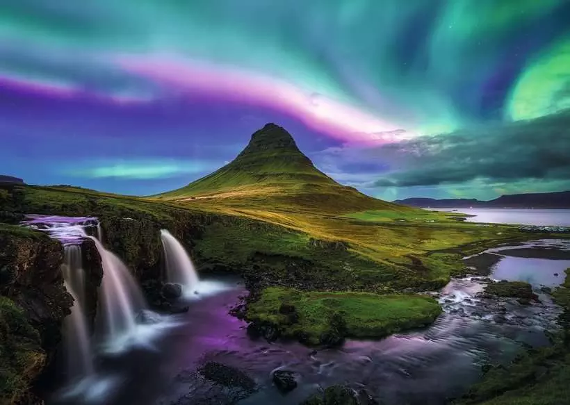 RAVENSBURGER PUZZLE AURORA SU KIRKJUFELL 1000 PZ 12001744