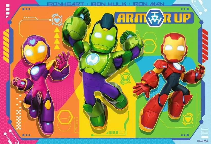 RAVENSBURGER PUZZLE IRON MAN E HIS AWESOME FRIENDS 35 PZ 04191