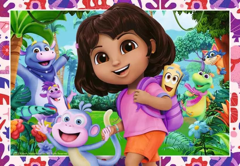 RAVENSBURGER PUZZLE DORA L'ESPLORATRICE  2X24 PZ 04199
