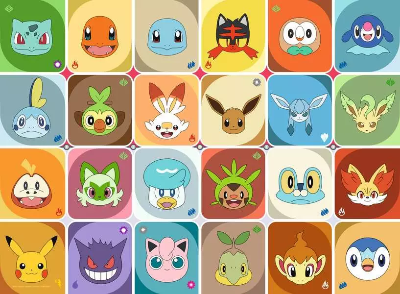 RAVENSBURGER PUZZLE POKÉMON XXL 100 PZ 12004320