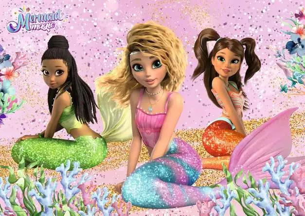 RAVENSBURGER PUZZLE MERMAID MAGIC 24 PZ 04323