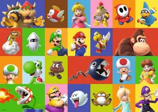 RAVENSBURGER PUZZLE SUPER MARIO 125 PZ 12004330