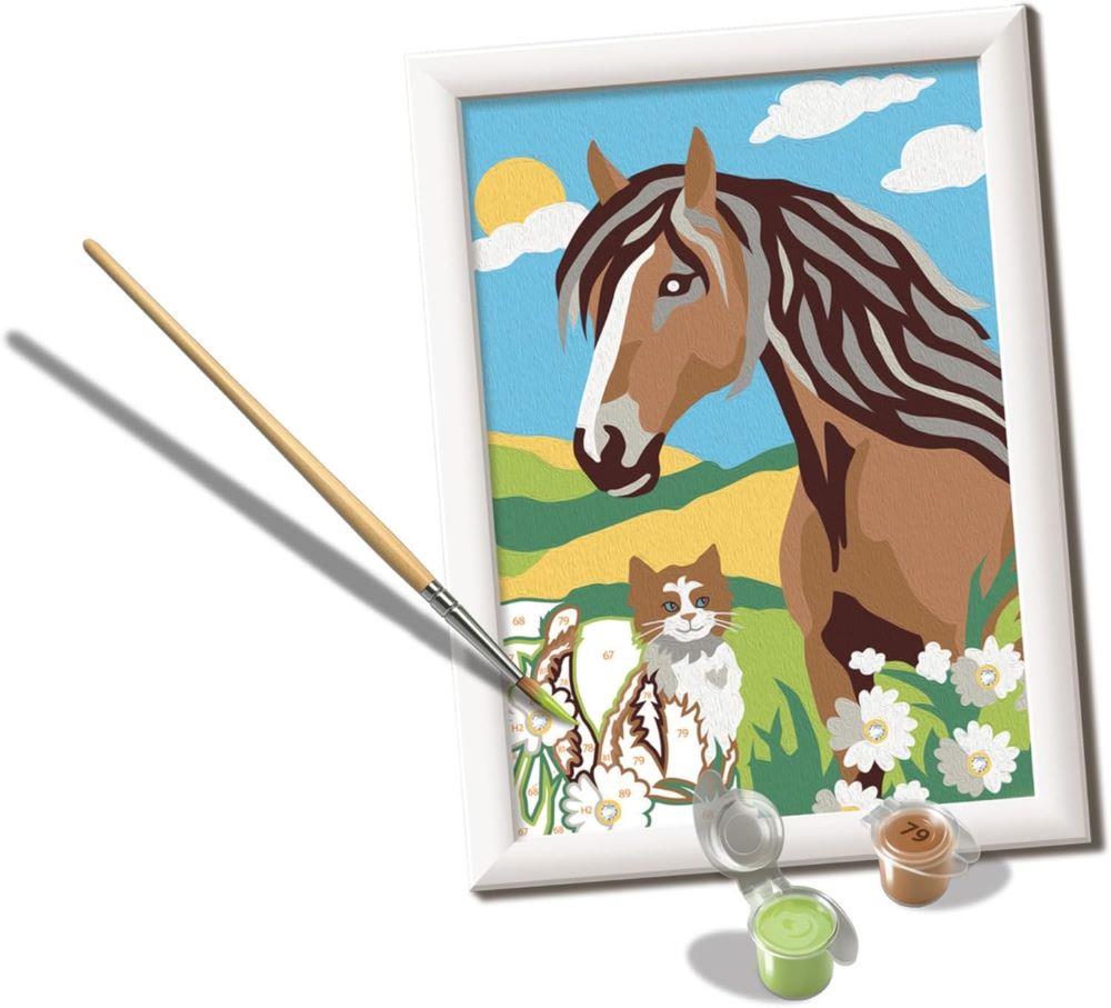 RAVENSBURGER CREART SERIE AMICI NEL PRATO 23056