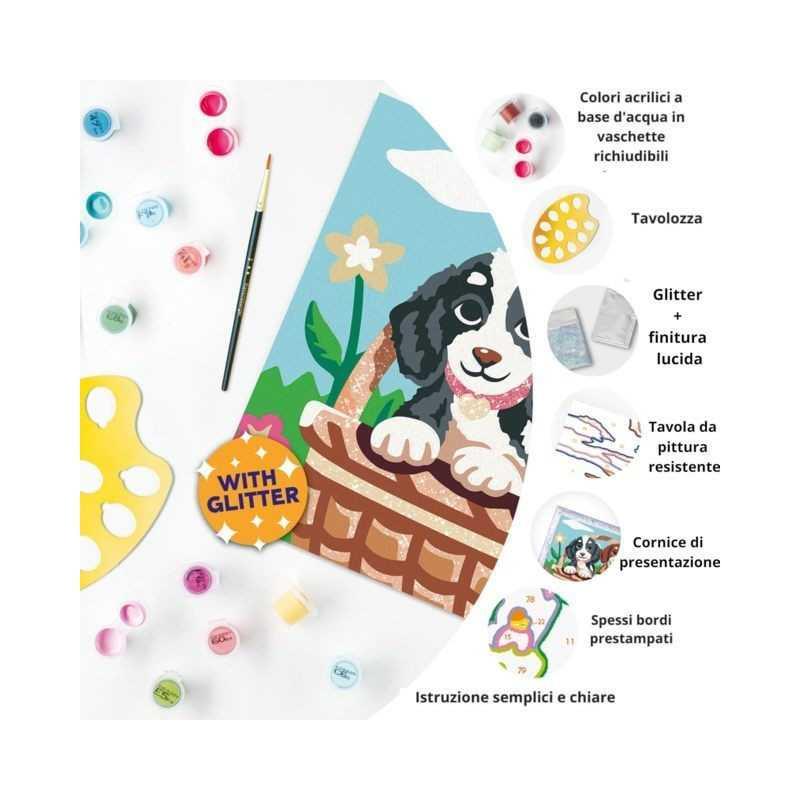 RAVENSBURGER CREART SERIE D - PUPPY PICNIC 23060