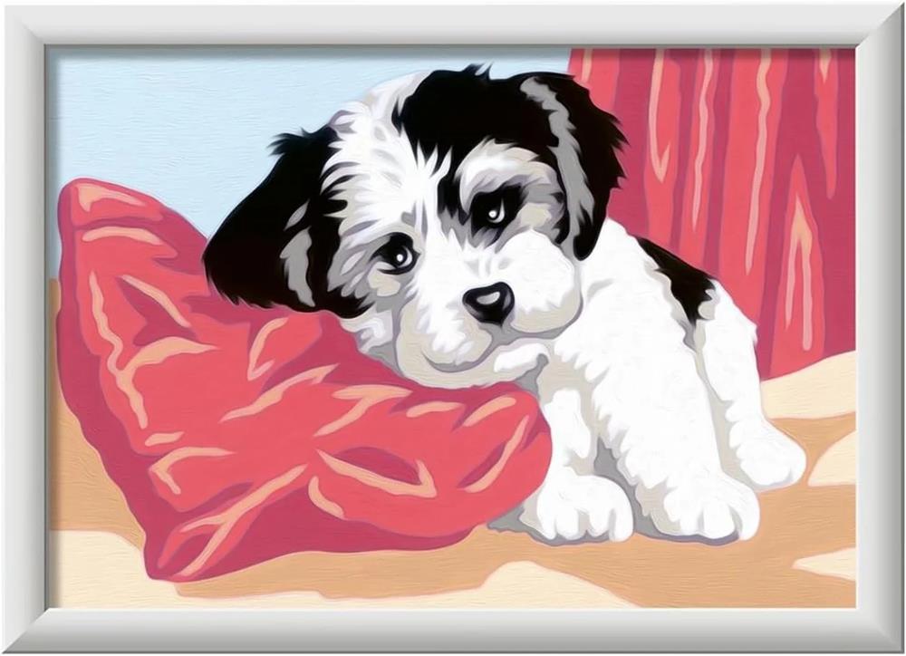 RAVENSBURGER CREART SERIE E - CUCCIOLO AFFETTUOSO 23090