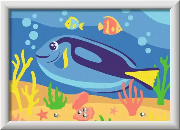 RAVENSBURGER CREART SERIE E - PESCE BLU 23254