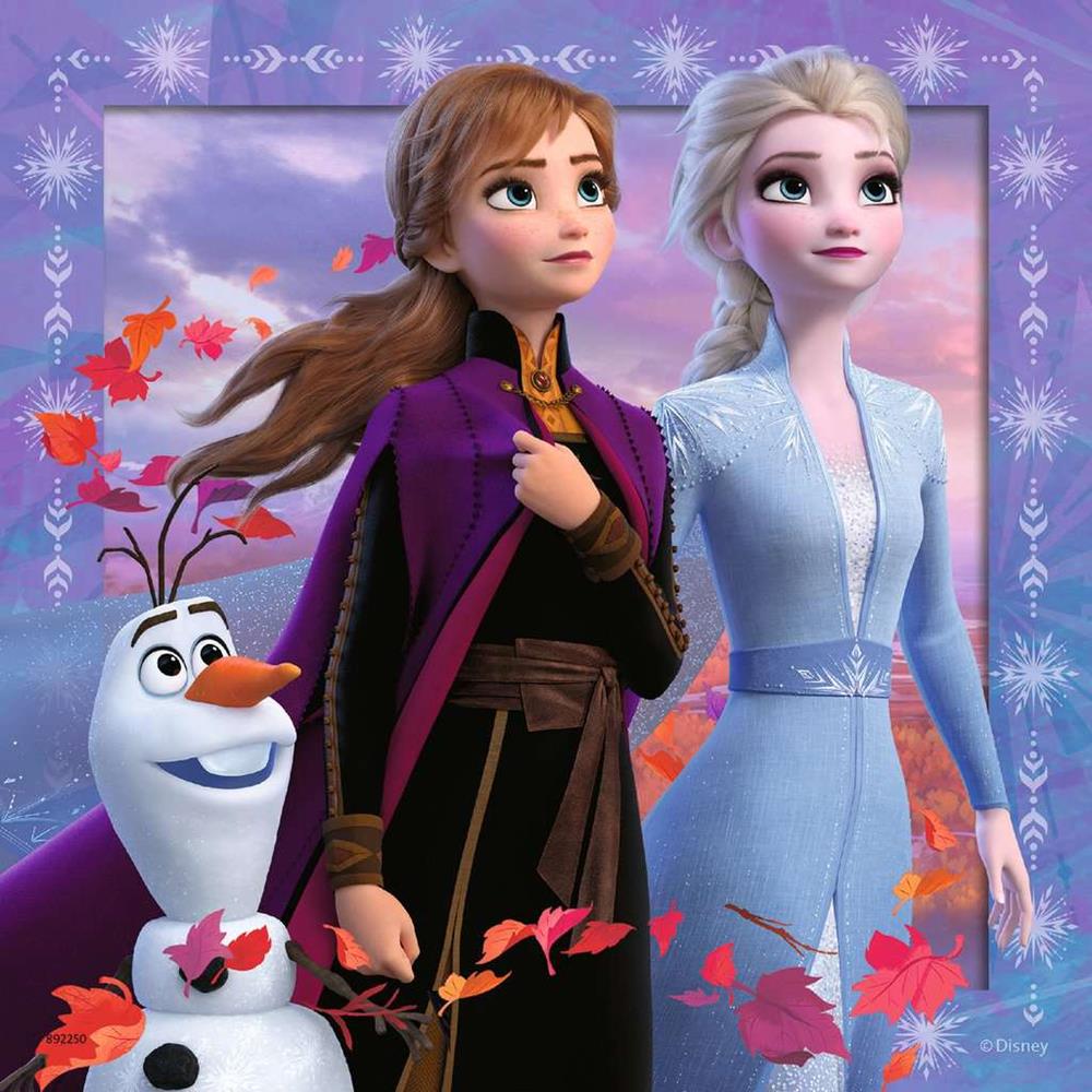 RAVENSBURGER PUZZLE FROZEN 2 - COLLEZIONE 3X49 PZ 05011