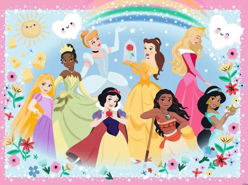 RAVENSBURGER PUZZLE DISNEY PRINCESS - GLITTER 100 PZ 133326