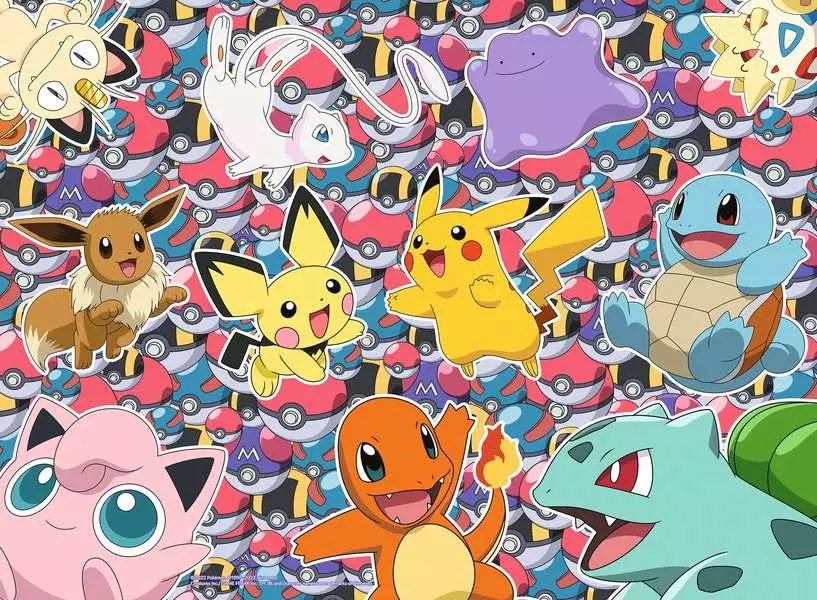 RAVENSBURGER PUZZLE POKÉMON XXL 100 PZ 13338